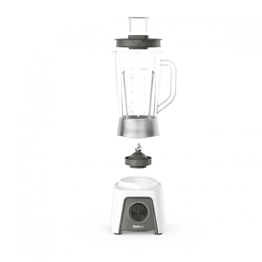 Tefal - Misturadora de mesa 1,5 l BLENDEO+ 450W/230V cinzento/branco