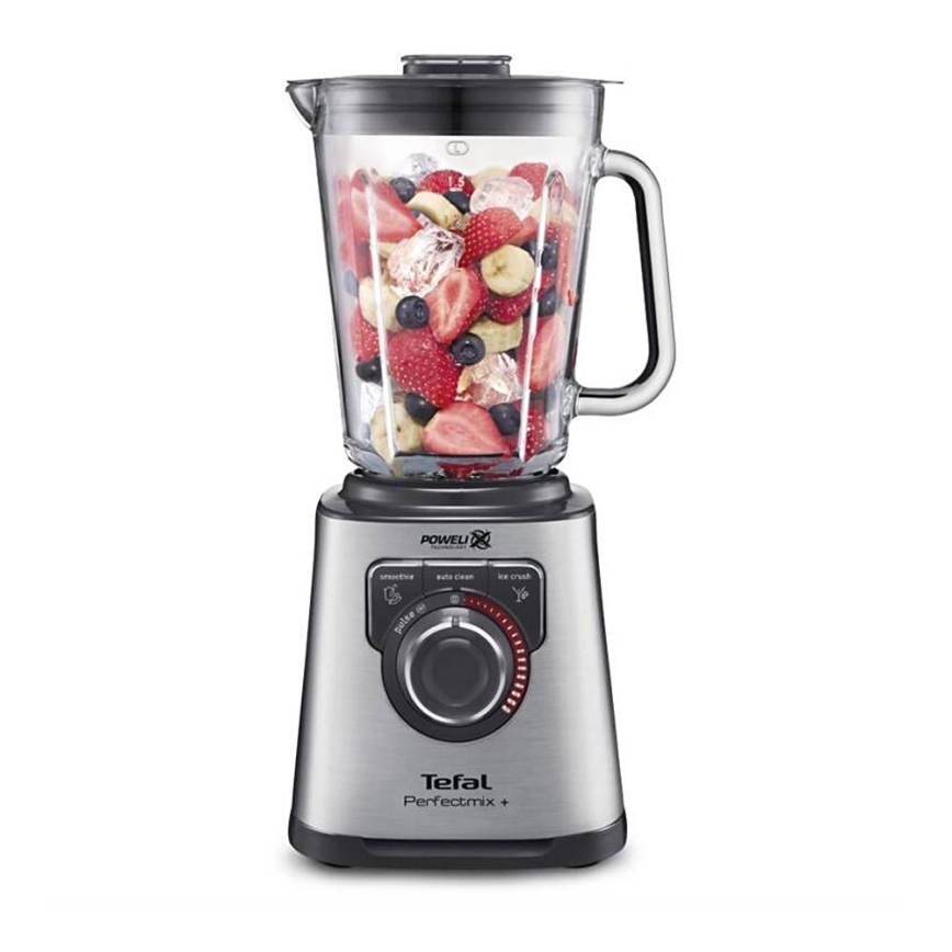Tefal - Misturadora de mesa 2 l PERFECTMIX+ 1200W/230V cromado mate/preto