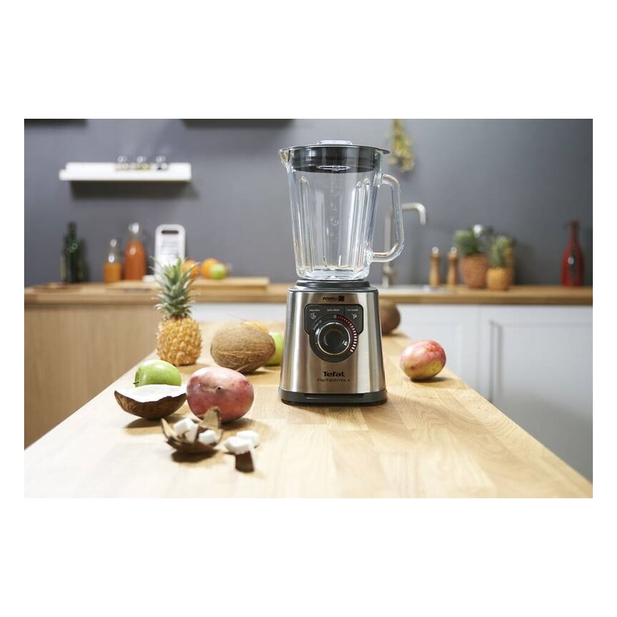 Tefal - Misturadora de mesa 2 l PERFECTMIX+ 1200W/230V cromado mate/preto
