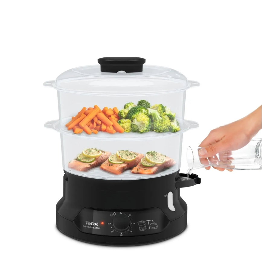 Tefal - Panela a vapor 6 l MINI COMPACT 800W/230V