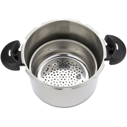Tefal - Panela de pressão 6 l CLIPSO MINUT EASY aço inoxidável