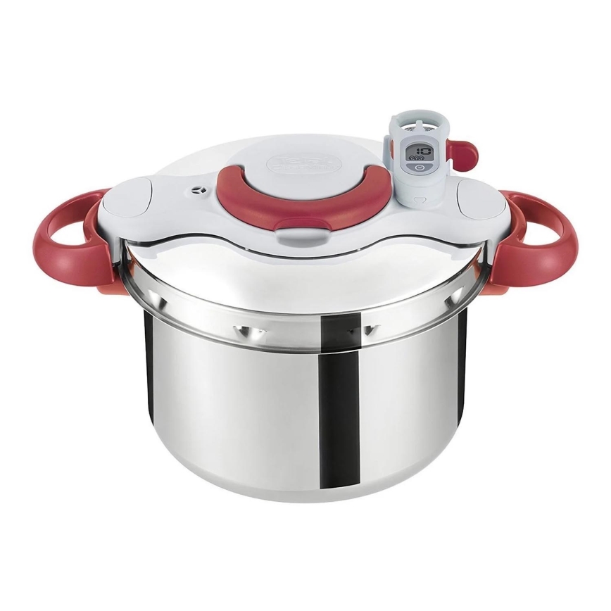 Tefal - Panela de pressão 6 l CLIPSO MINUT PERFECT aço inoxidável