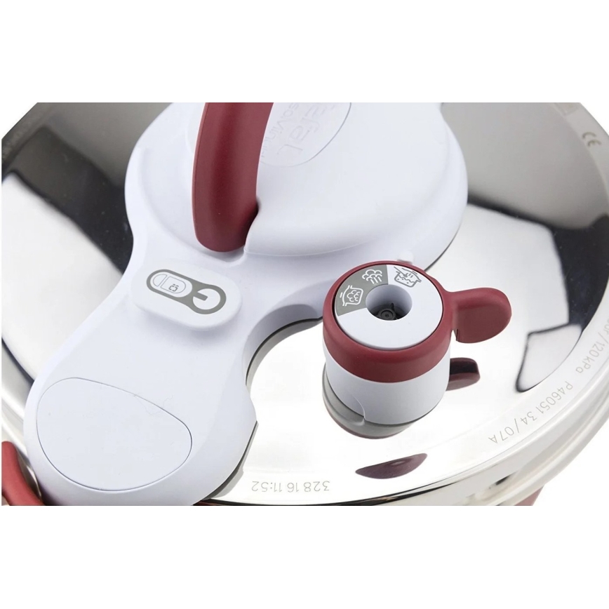 Tefal - Panela de pressão 6 l CLIPSO MINUT PERFECT aço inoxidável