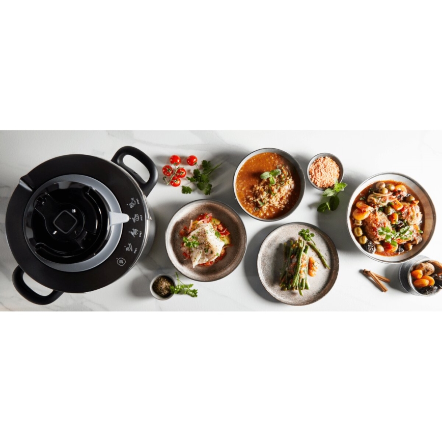 Tefal - Panela de pressão CLIPSO+ CHEF 6 L em aço inoxidável