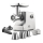 Tefal - Picador de carne 8em1 2200W/230V prateado