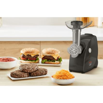 Tefal - Picador de carne 9em1 2000W/230V preto