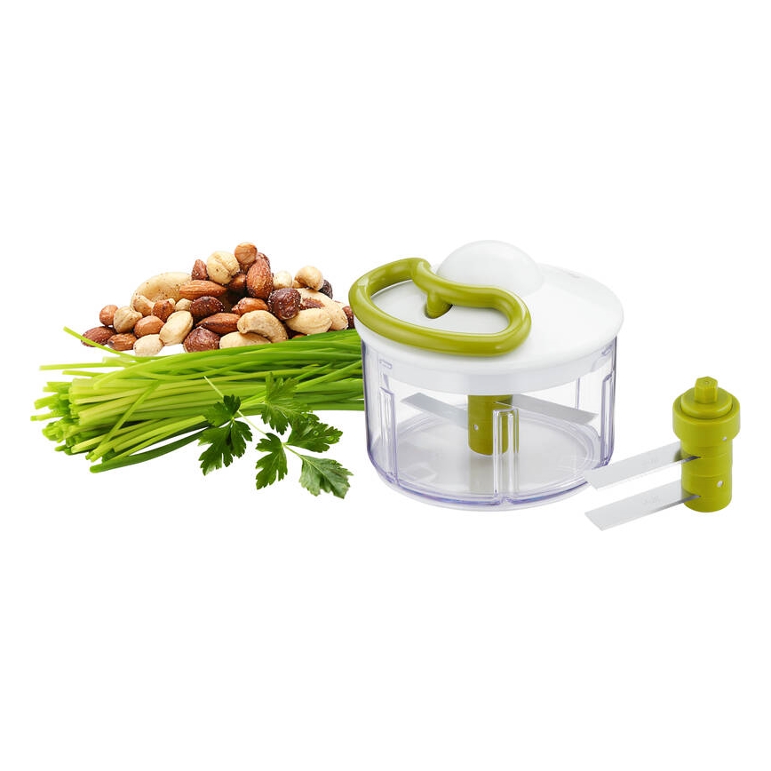 Tefal - Picador manual 5 SECOND CHOPPER 500 ml verde/branco