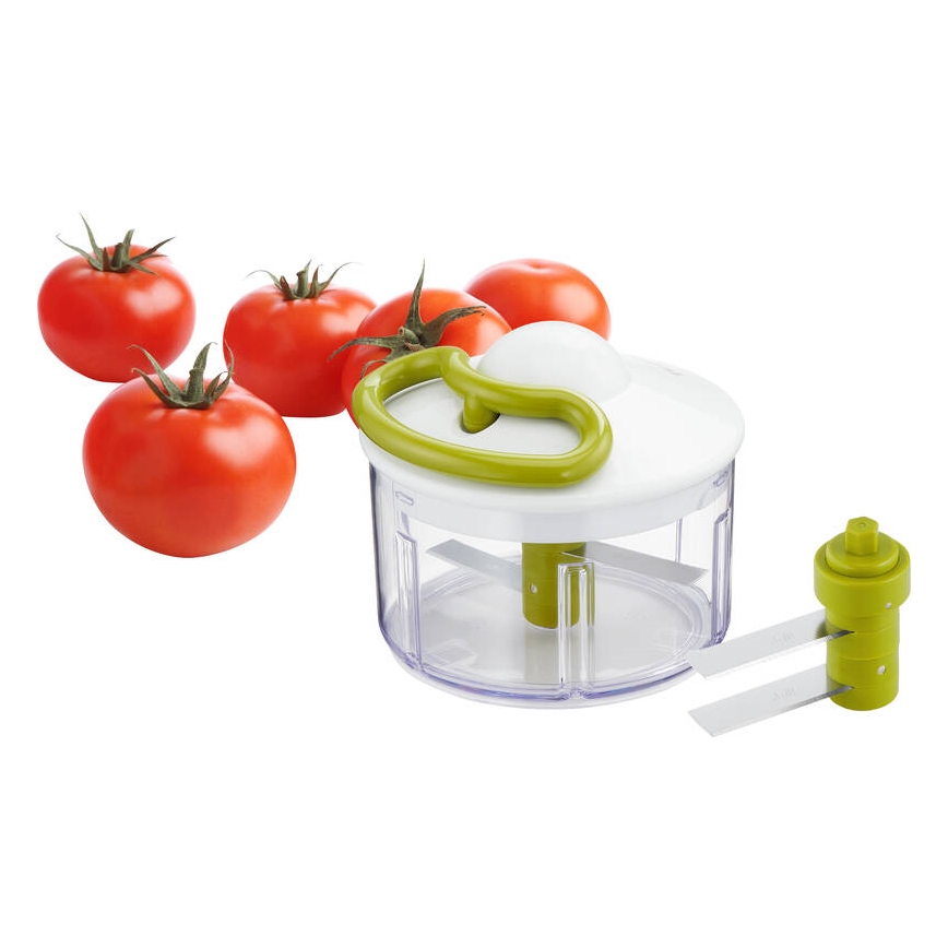 Tefal - Picador manual 5 SECOND CHOPPER 500 ml verde/branco