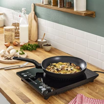 Tefal - Placa de indução EVERYDAY SLIM 2100W/230V preto