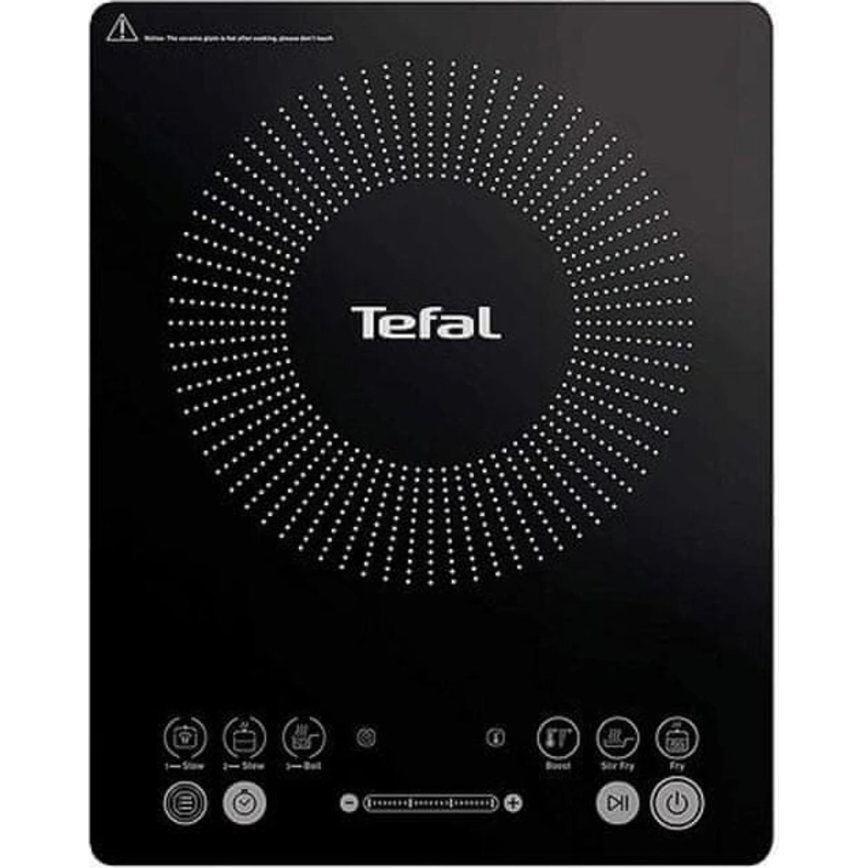 Tefal - Placa de indução EVERYDAY SLIM 2100W/230V preto