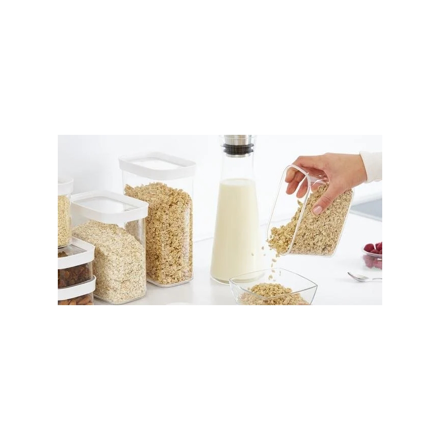 Tefal - Recipiente para alimentos 0,45 l OPTIMA branco/transparente
