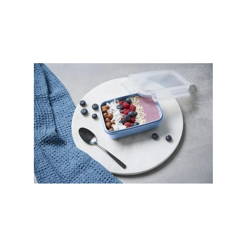 Tefal - Recipiente para alimentos 0,55 l MSEAL COLOR azul