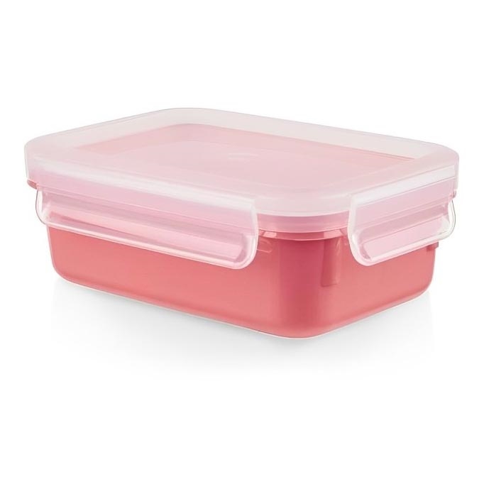 Tefal - Recipiente para alimentos 0,55 l MSEAL COLOR rosa