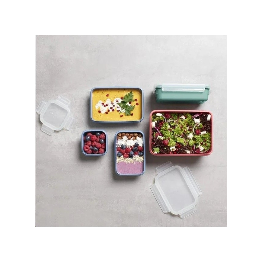 Tefal - Recipiente para alimentos 0,55 l MSEAL COLOR rosa