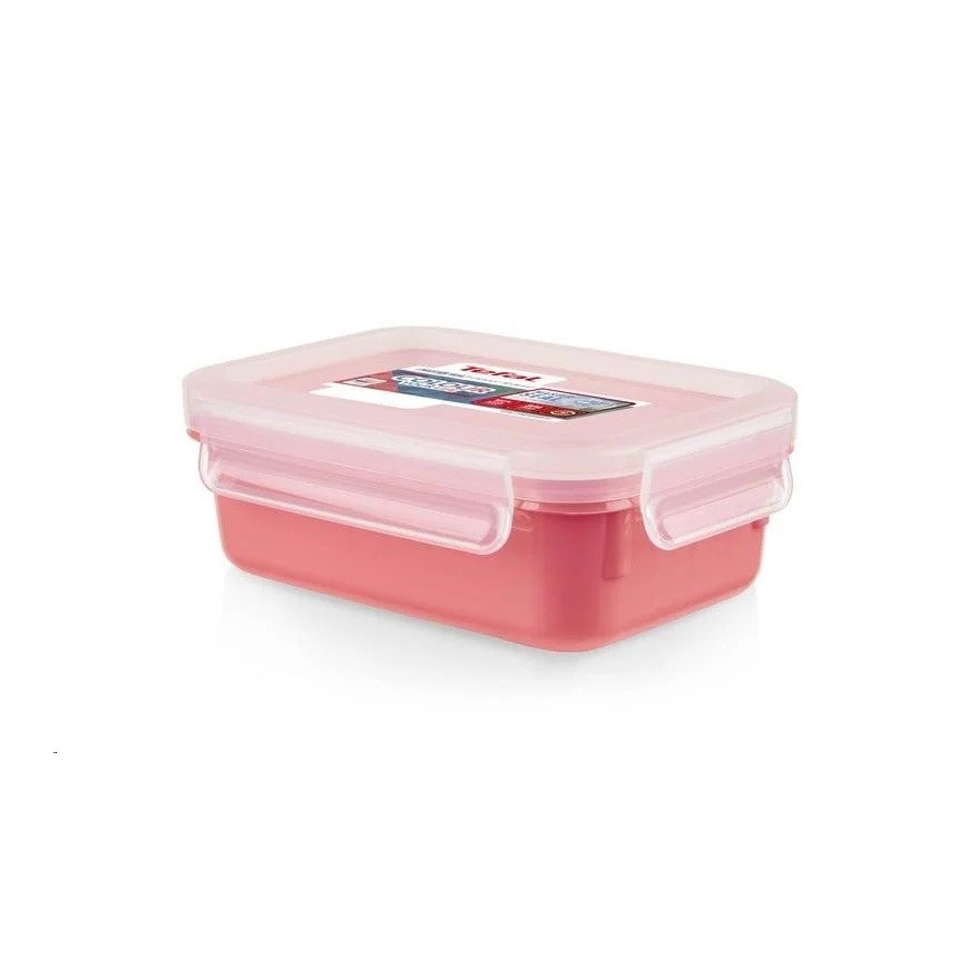 Tefal - Recipiente para alimentos 0,55 l MSEAL COLOR rosa