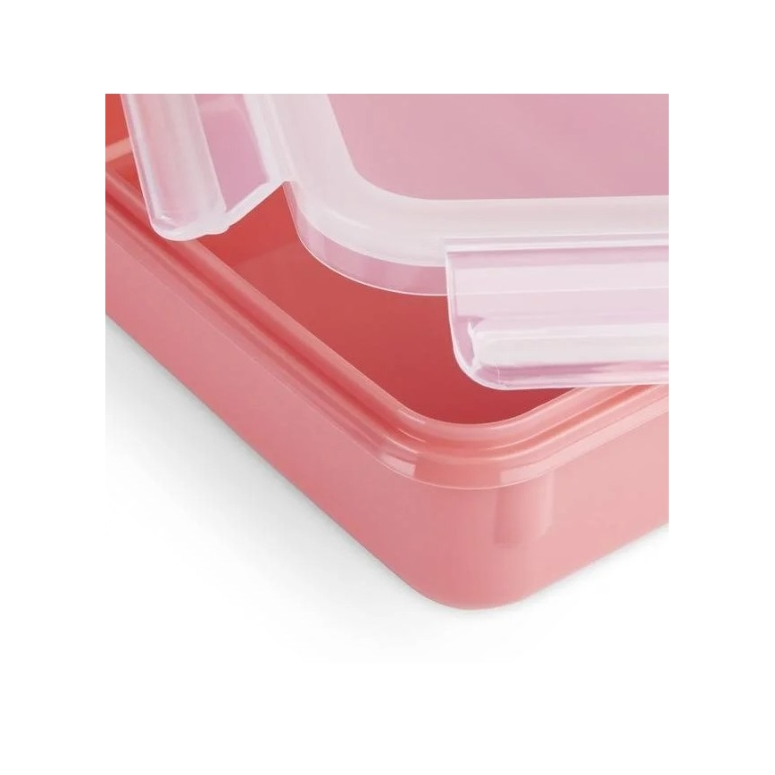 Tefal - Recipiente para alimentos 0,55 l MSEAL COLOR rosa
