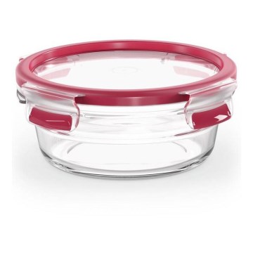Tefal - Recipiente para alimentos 0,6 l MSEAL GLASS vermelho/copo