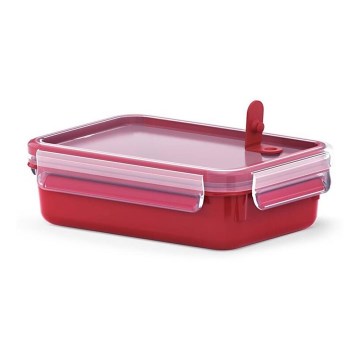 Tefal - Recipiente para alimentos 0,8 l MASTER SEAL MICRO vermelho
