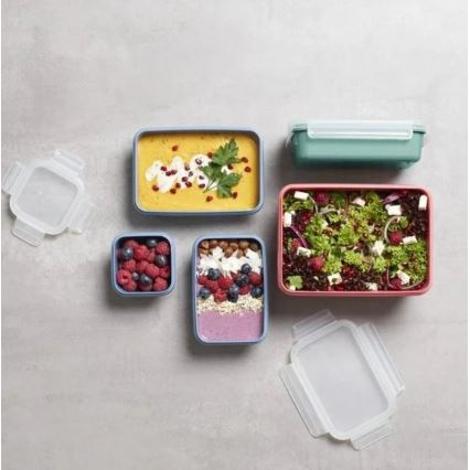 Tefal - Recipiente para alimentos 0,8 l MSEAL COLOR verde