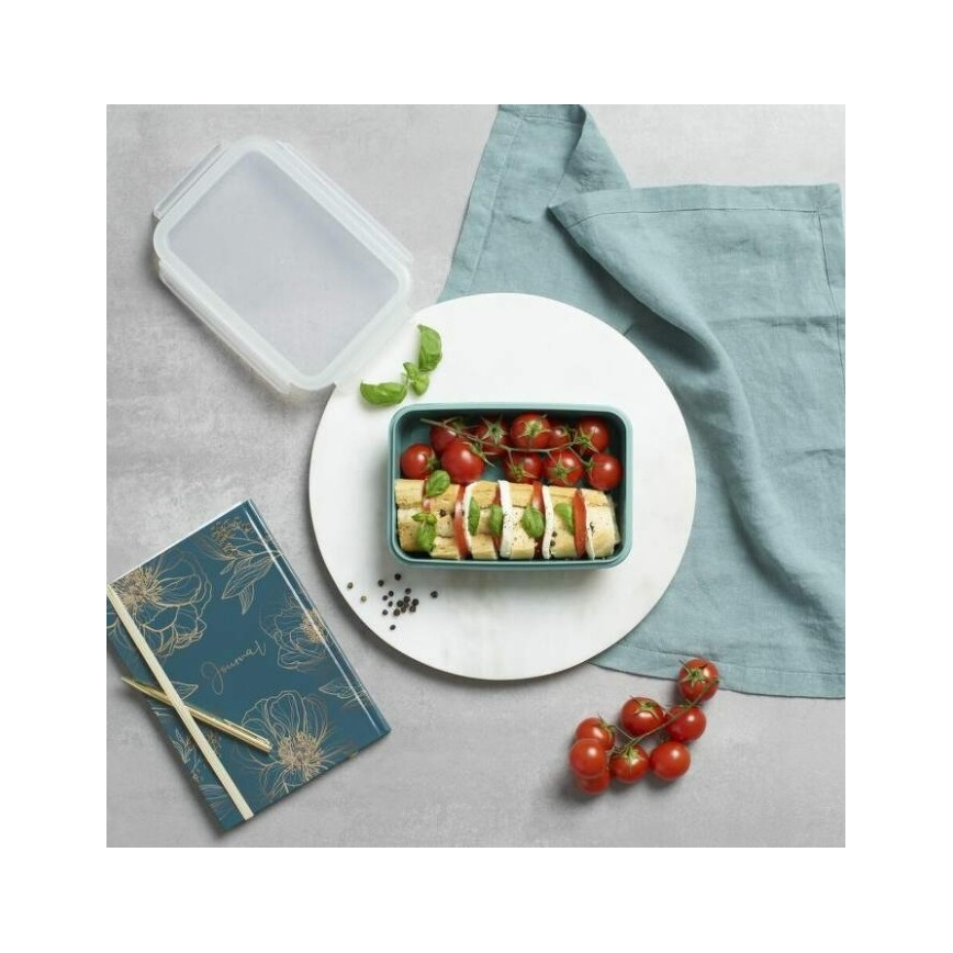 Tefal - Recipiente para alimentos 0,8 l MSEAL COLOR verde