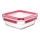 Tefal - Recipiente para alimentos 0,8 l MSEAL GLASS vermelho/copo