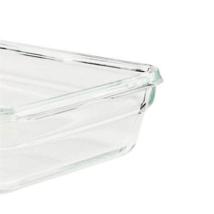 Tefal - Recipiente para alimentos 0,85 l MSEAL GLASS vermelho/copo