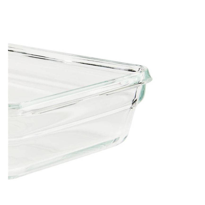 Tefal - Recipiente para alimentos 0,85 l MSEAL GLASS vermelho/copo