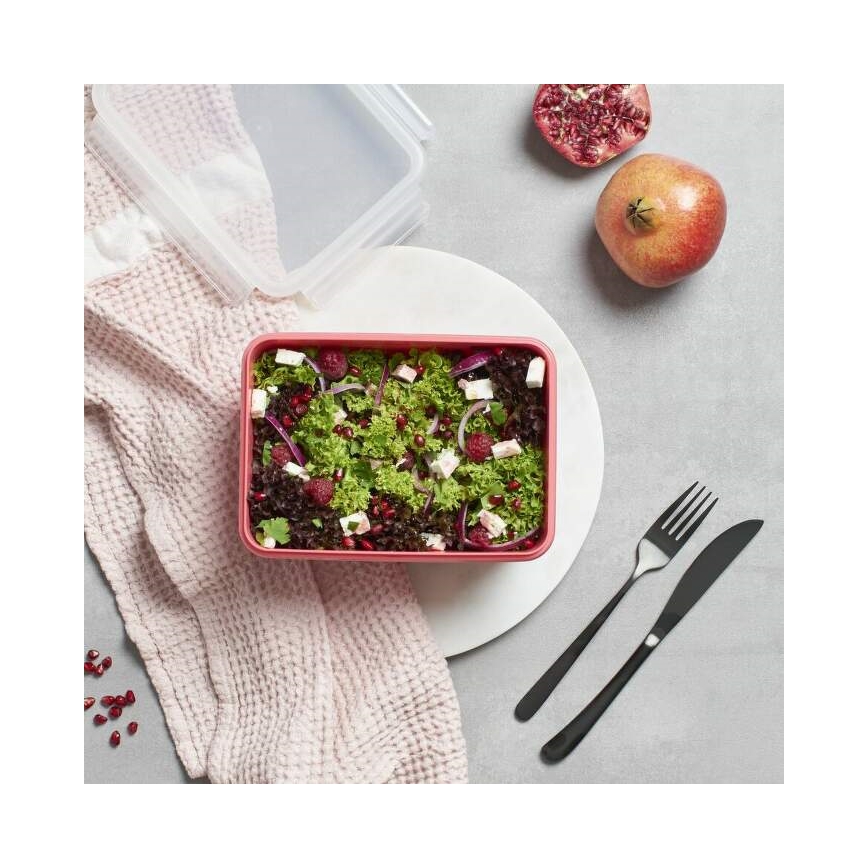 Tefal - Recipiente para alimentos 2,2 l MSEAL COLOR rosa