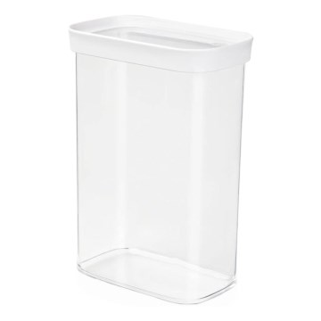 Tefal - Recipiente para alimentos 2,2 l OPTIMA branco/transparente