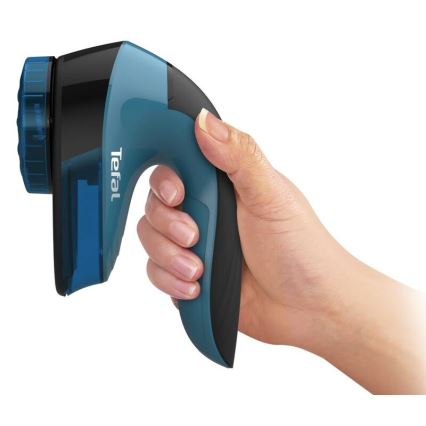 Tefal - Removedor de cotão LINT 2xAA preto/azul