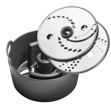 Tefal - Robô de cozinha DOUBLE FORCE 1000W/230V preto
