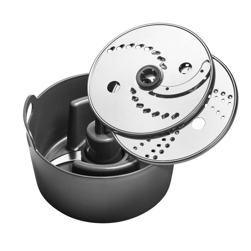 Tefal - Robô de cozinha DOUBLE FORCE 1000W/230V preto