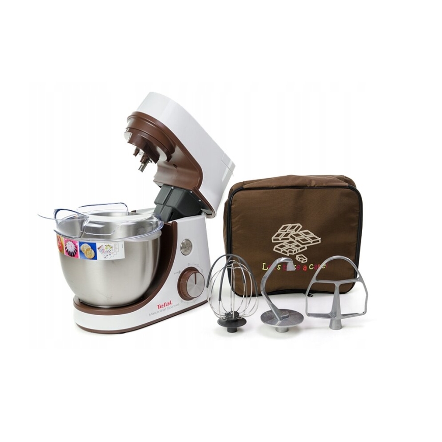 Tefal - Robô de cozinha MASTERCHEF GOURMET 1100W/230V branco