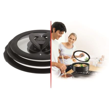 Tefal - Tampa de vidro INGENIO 16 cm
