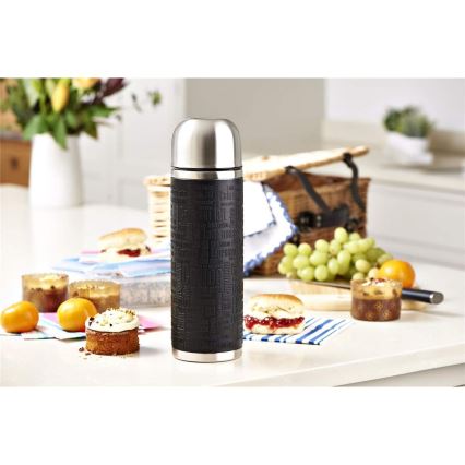 Tefal - Termo com uma caneca 0,5 l SENATOR aço inoxidável/preto