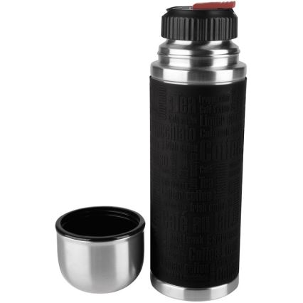 Tefal - Termo com uma caneca 0,5 l SENATOR aço inoxidável/preto