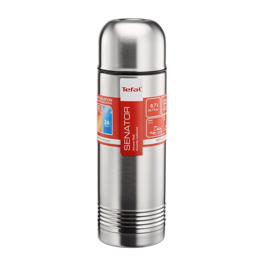 Tefal - Termo com uma caneca 0,7 l SENATOR aço inoxidável
