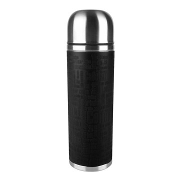 Tefal - Termo com uma caneca 1 l SENATOR aço inoxidável/preto