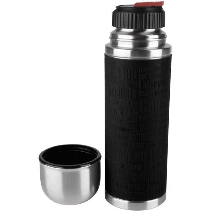 Tefal - Termo com uma caneca 1 l SENATOR aço inoxidável/preto