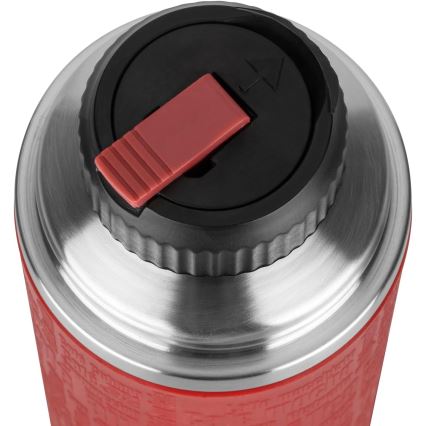 Tefal - Termo com uma caneca 1 l SENATOR aço inoxidável/vermelho