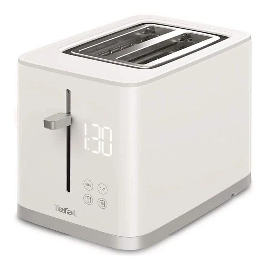 Tefal - Torradeira com 2 espaços SENSE 850W/230V branco