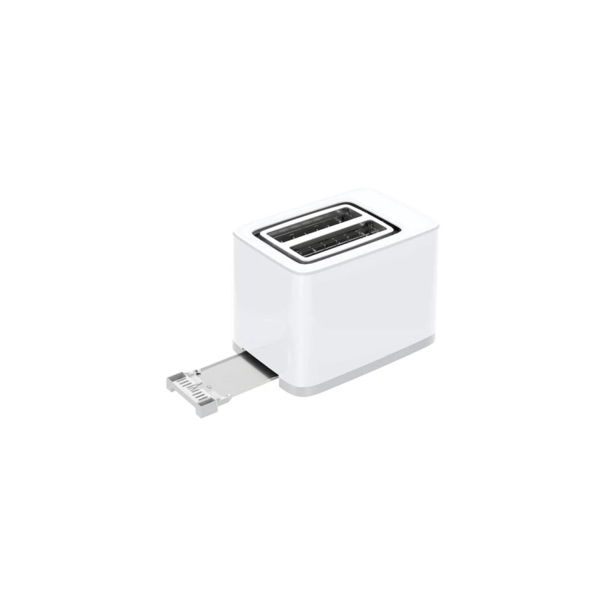 Tefal - Torradeira com 2 espaços SENSE 850W/230V branco