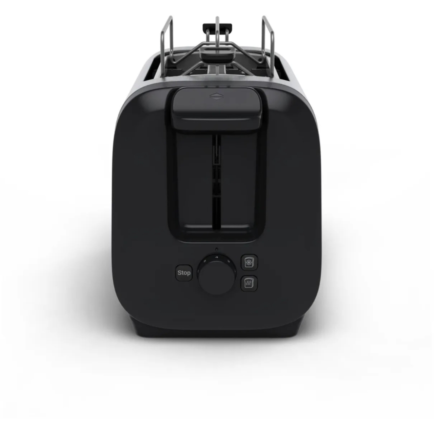 Tefal - Torradeira com 2 espaços SUBITO 1300W/230V preto/aço inoxidável