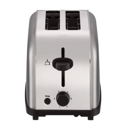 Tefal - Torradeira com 2 espaços ULTRA MINI 700W/230V cromado mate