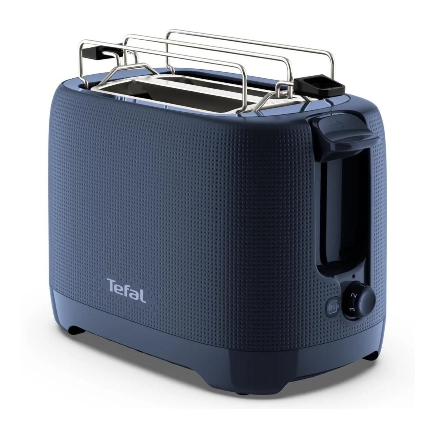 Tefal - Tostadeira com 2 espaços MORNING 850W/230V azul