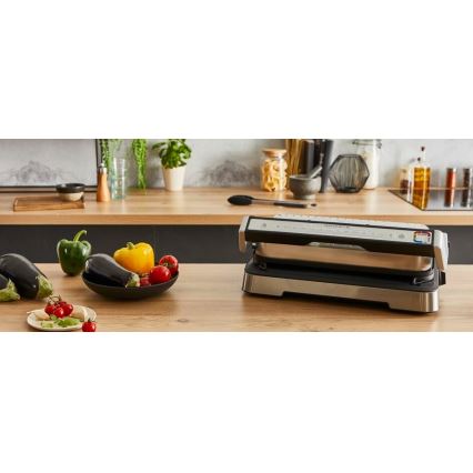 Tefal - Tostadeira OPTIGRILL 2em1 2000W/230V