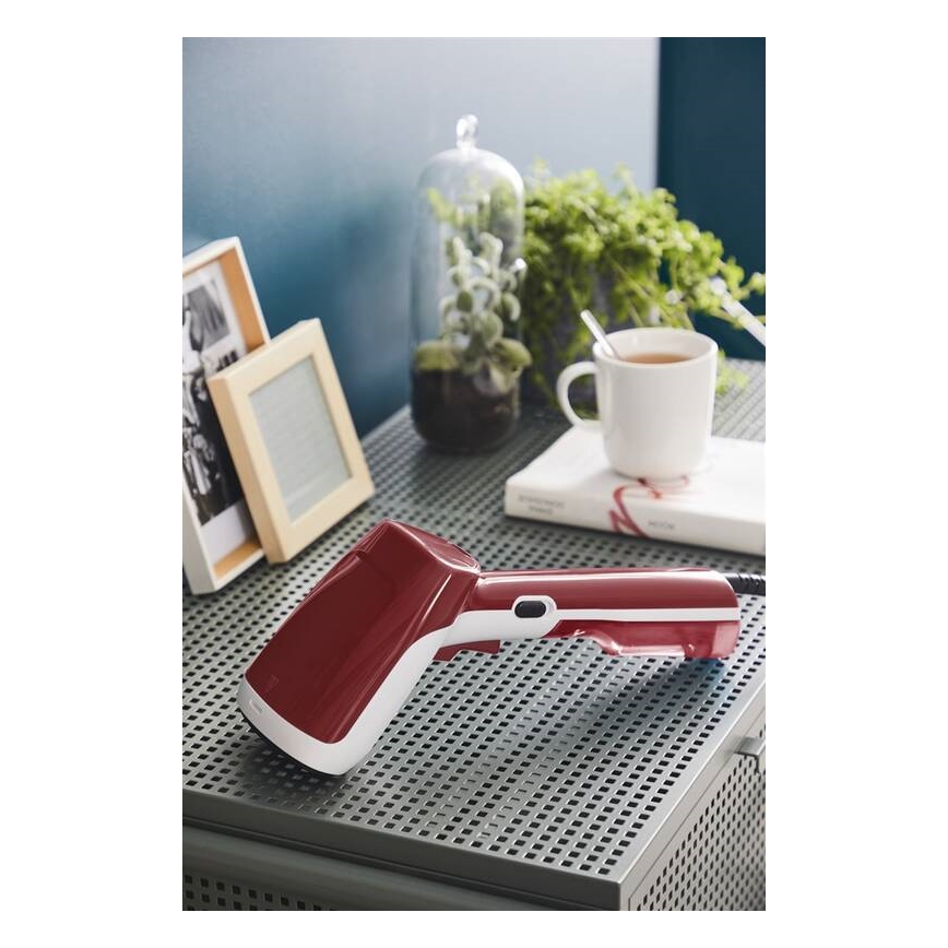 Tefal - Vaporizador de roupa portátil ACCESS STEAM FIRST 1300W/230V borgonha