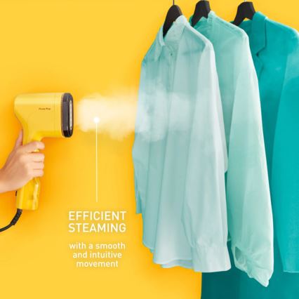 Tefal - Vaporizador de roupa portátil PURE POP 1300W/230V amarelo