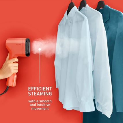 Tefal - Vaporizador de roupa portátil PURE POP 1300W/230V vermelho