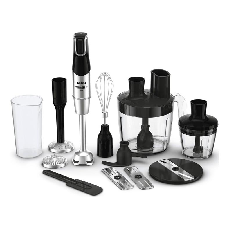 Tefal - Varinha mágica INFINY FORCE PRO 5em1 1200W/230V preto/aço inoxidável